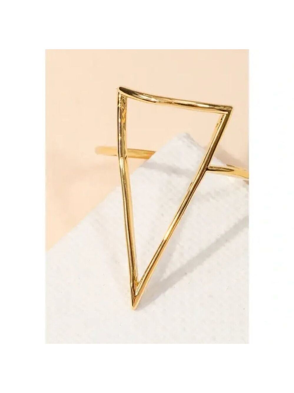 ($7) Triangular Thoughts Ring - Picture 2 of 2